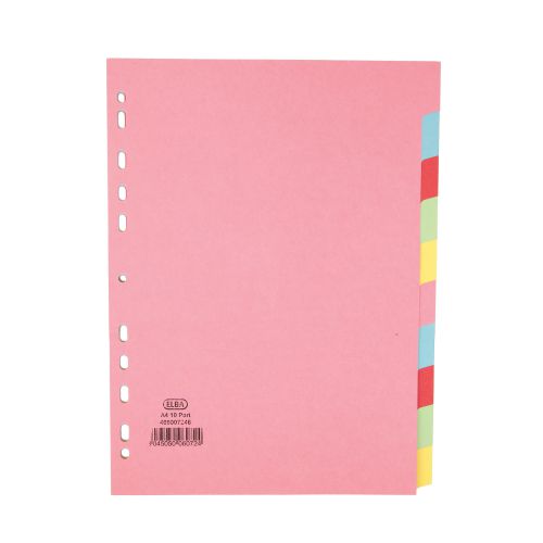 LV1165 Elba Classy Lever Arch File A4 Black & Free Divider