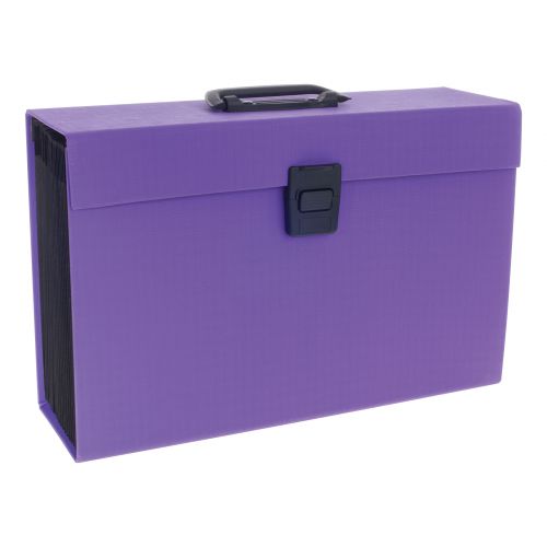 REXEL JOY EXPANDING BOXFILE PURP 2104020