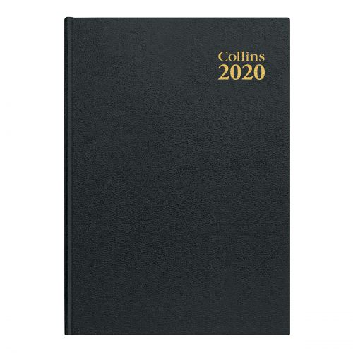 Collins 2020 Royal Desk Diary Week to View Sewn Binding A5 210x148mm Black Ref 35 Blk 2020 Collins 2020 Royal Desk Diary Week to View Sewn Binding A5 210x148mm Black Ref 35 Blk 2020