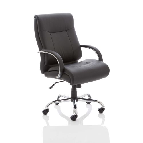 #ADROIT DRAYTON HD CHAIR BLACK LEATHER