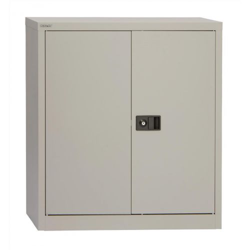 &TREXUS CUPBOARD 40IN GREY 2 DOOR