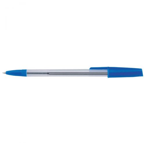 Bic Cristal Ballpoint Pen Medium Blue (Pack of 50) 837360