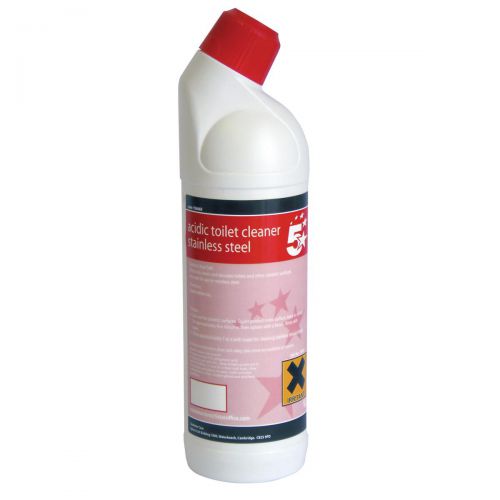 5 Star Facilities Acidic Toilet Cleaner 1 Litre 5 Star Facilities Acidic Toilet Cleaner 1 Litre