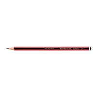 Staedtler 110 Tradition 2H Pencil Red/Black Barrel (Pack 12) - 110-2H