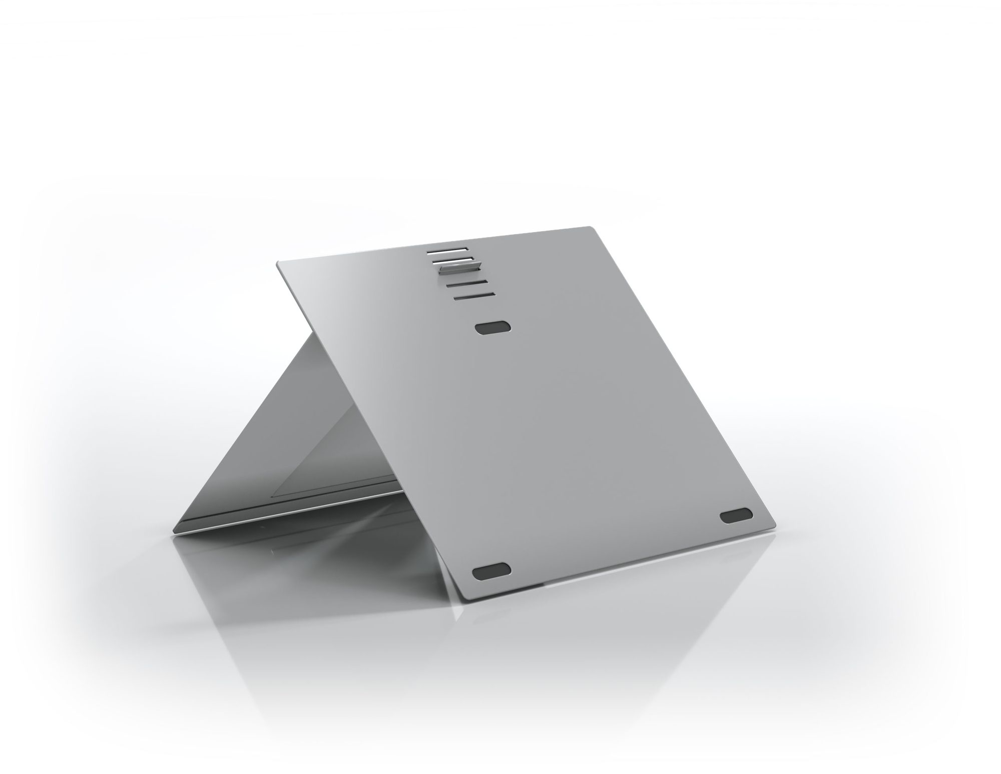 ULTRA-PORTABLE LAPTOP STAND - NATURAL AL
