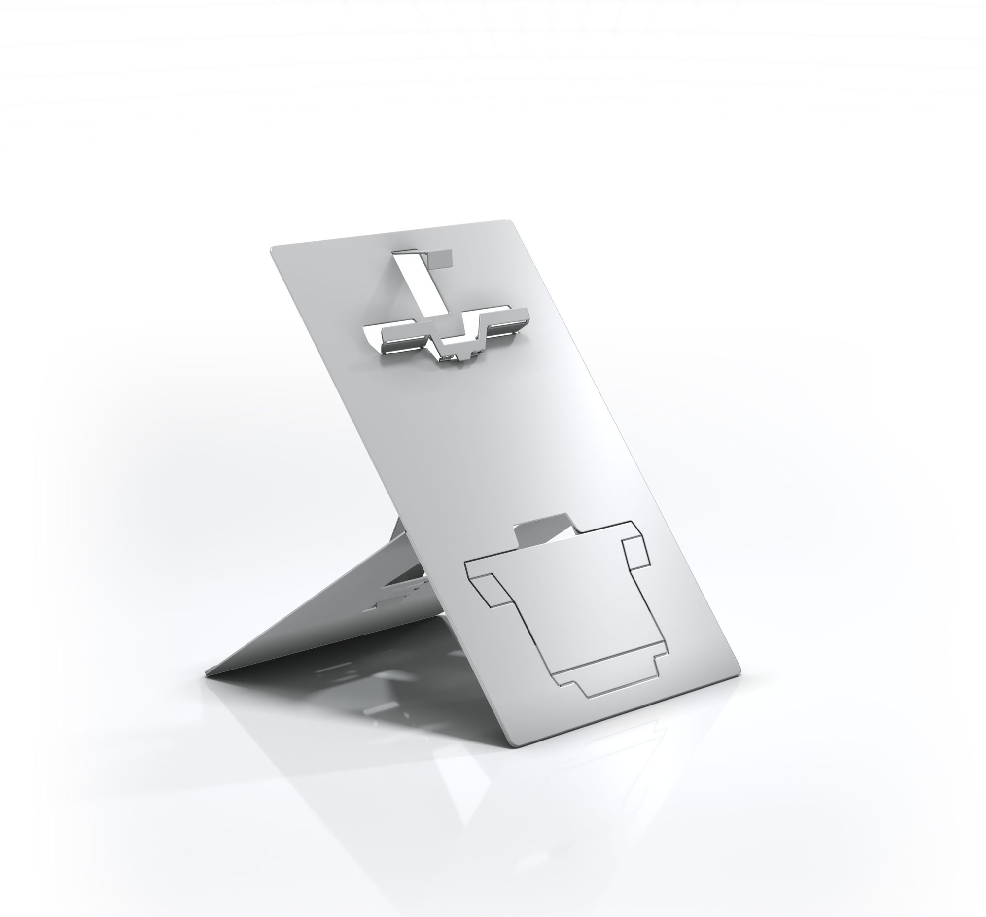 HYBRID LAPTOP STAND WITH DOCUMENT HOLDER