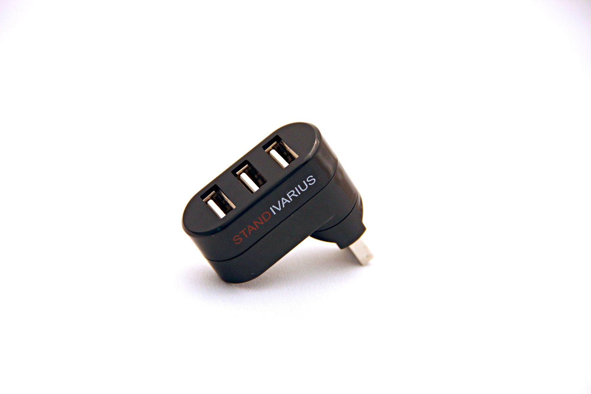 1 TO 3 USB HUB EXTENDER - BLACK