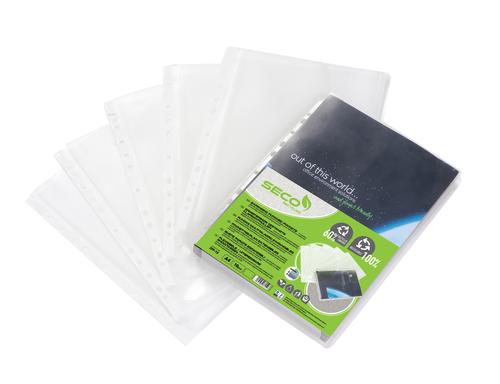 Sseco+Expandable+Pocket+Polypropylene+Biodegradable+Top-opening+180+Micron+A4+Clear+Ref+EPP-10+%5BPack+10%5D