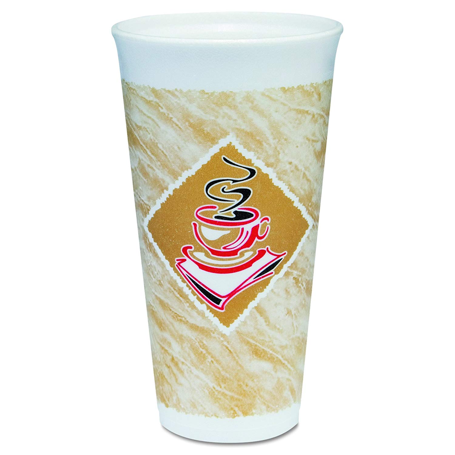 Cafe+G+Foam+Cup+20+oz+White+w%2F+Cafe+G+design