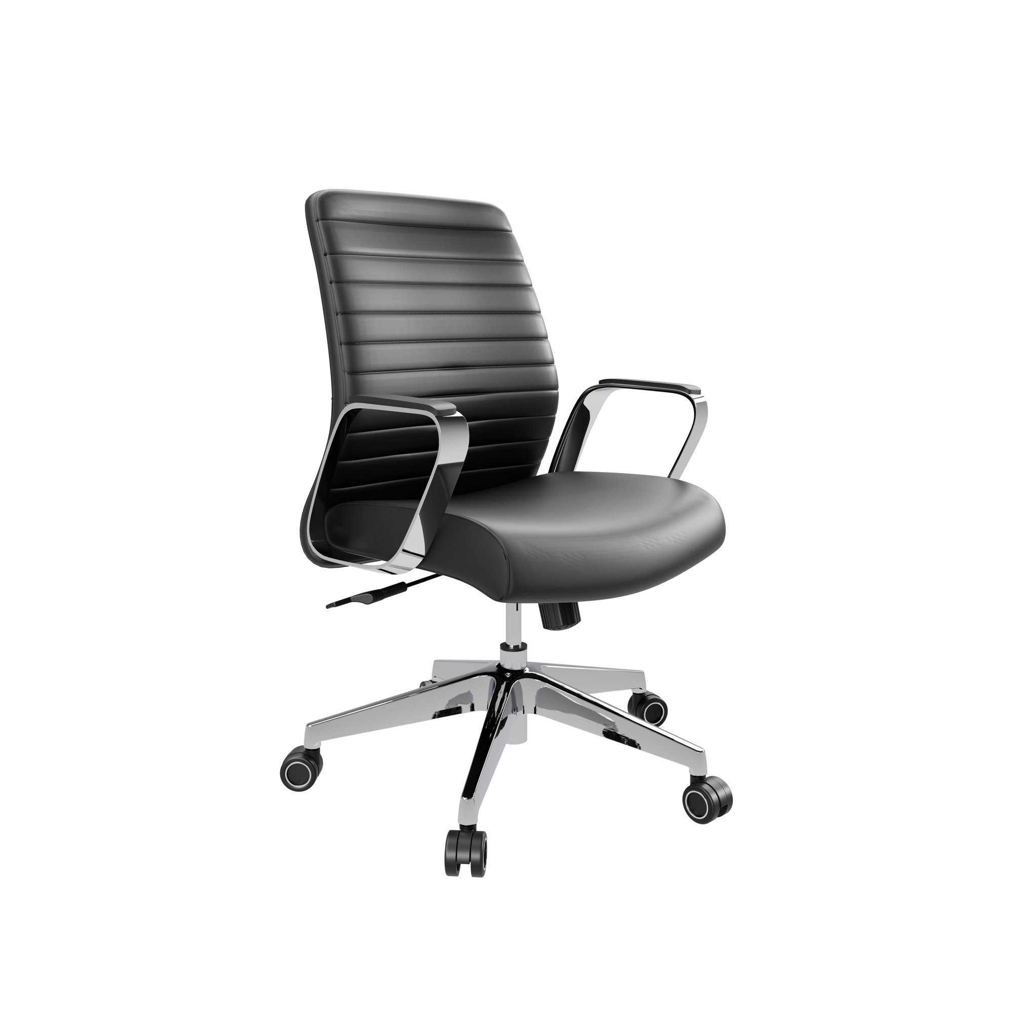 DAWN MID BACK LEATHER EXECUTIVE CHAIR
