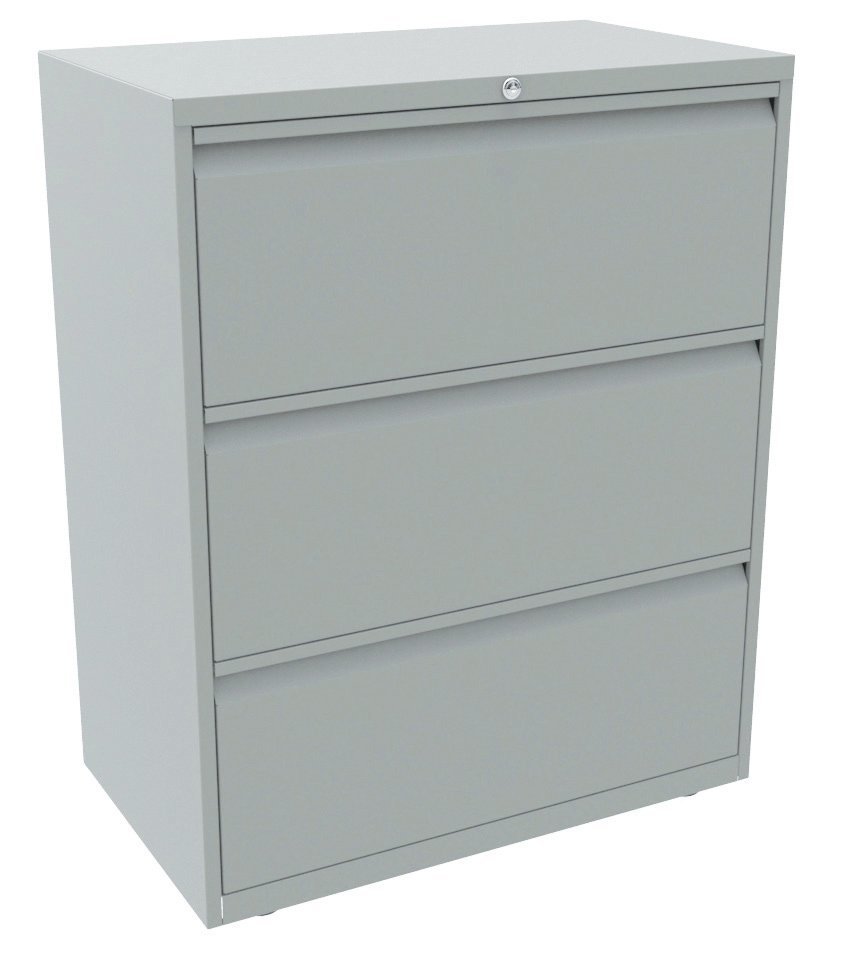 BISLEY ESSENTIALS STEEL 3 DRAWER SIDE FI