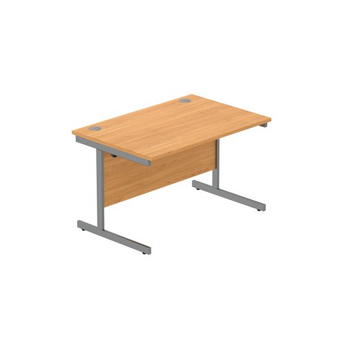 Office Rectangular Desk with Steel Single Upright Cantilever Frame (FSC) 1200X800 Norwegian Beech/Graphite Office Rectangular Desk with Steel Single Upright Cantilever Frame (FSC) 1200X800 Norwegian Beech/Graphite