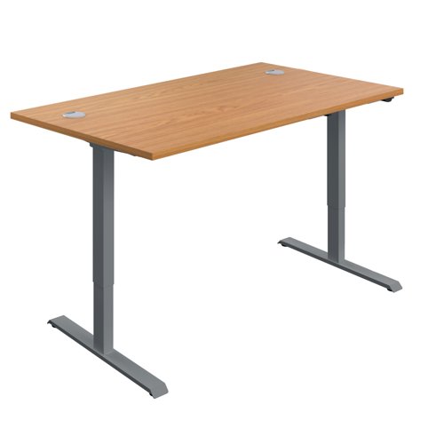 Economy Single Motor Sit Stand Desk (FSC) 1200 X 800 Nova Oak/Graphite Economy Single Motor Sit Stand Desk (FSC) 1200 X 800 Nova Oak/Graphite