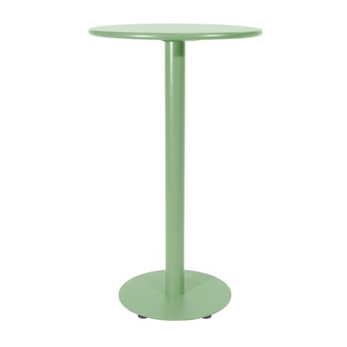 Breeze Aluminium Round Poseur Bar Table Fair Green Breeze Aluminium Round Poseur Bar Table Fair Green