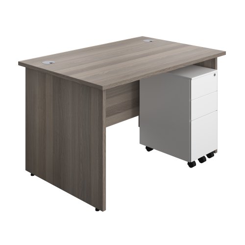 Panel Rectangular Desk + Slimline Pedestal Bundle (FSC) 800 Panel Rectangular Desk + Slimline Pedestal Bundle (FSC) 800