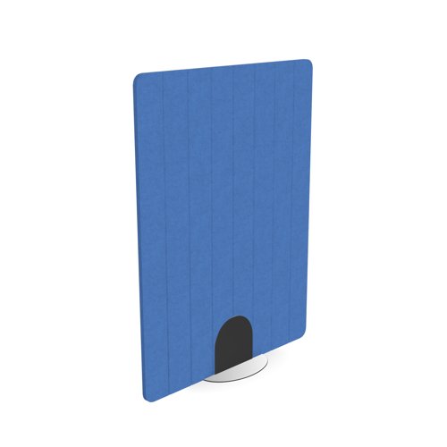 Floorstanding Acoustic PET Screen 1200x 1600 Blue Floorstanding Acoustic PET Screen 1200x 1600 Blue