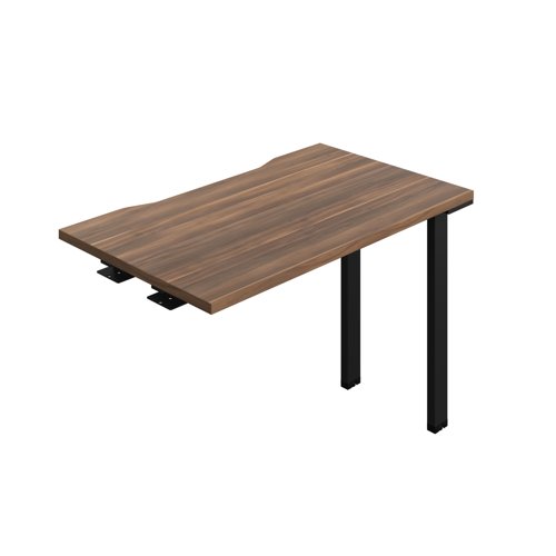 Synergy Bench Extension with Cut Out: 1 Person (FSC) : 1000 600 Dark Walnut/Black Synergy Bench Extension with Cut Out: 1 Person (FSC) : 1000 600 Dark Walnut/Black