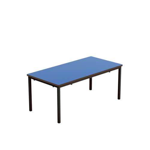 Titan Welded Frame Table 1100x550x460 Blue/Black Titan Welded Frame Table 1100x550x460 Blue/Black