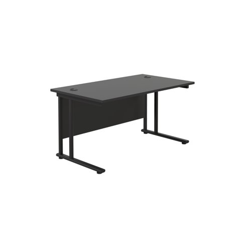 Twin Upright Rectangular Desk 800mm Deep (FSC) 800 Twin Upright Rectangular Desk 800mm Deep (FSC) 800