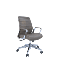 DAWN MID BACK LEATHER EXECUTIVE CHAIR