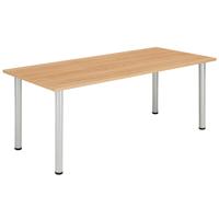 CORE POLE LEG RECTANGULAR MEETING TABLE