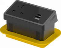 RECTANGULAR IN-DESK POWER MODULE