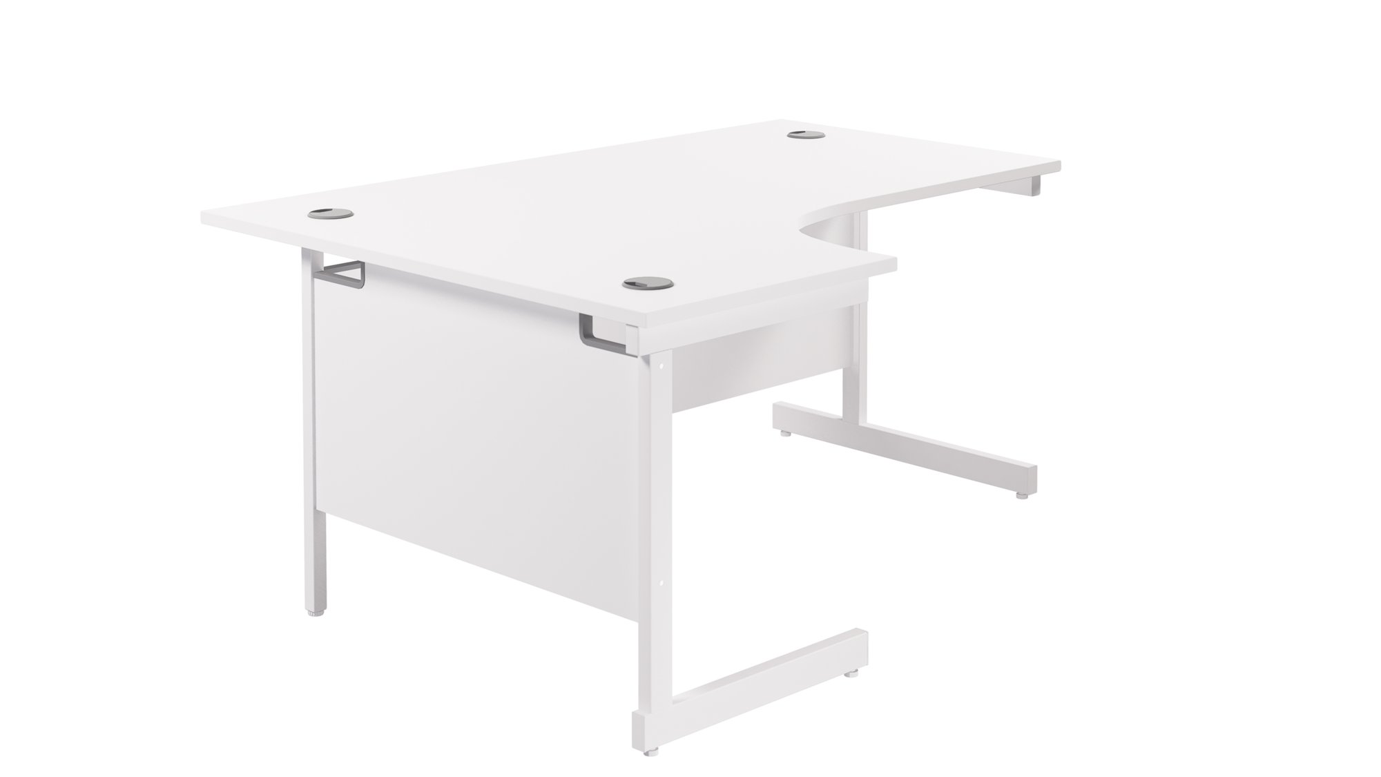 SINGLE UPRIGHT LEFT HAND RADIAL DESK (FS