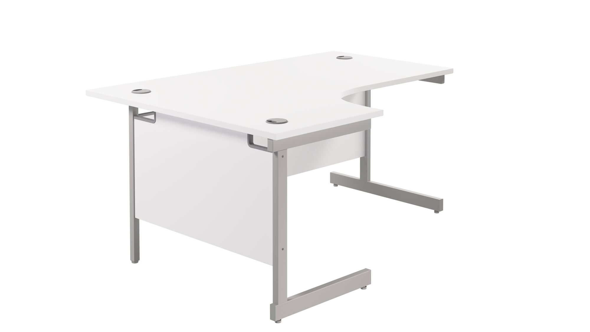 SINGLE UPRIGHT LEFT HAND RADIAL DESK (FS