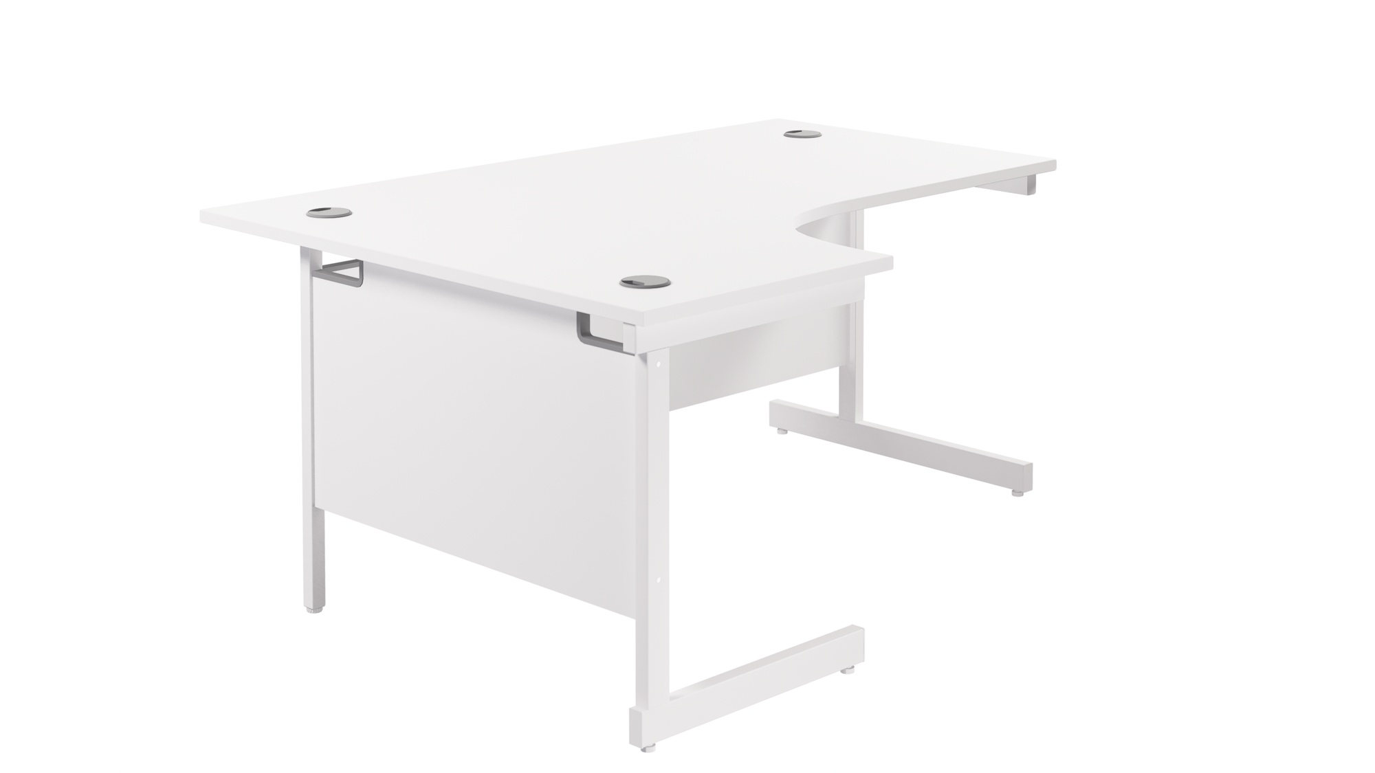 SINGLE UPRIGHT LEFT HAND RADIAL DESK (FS