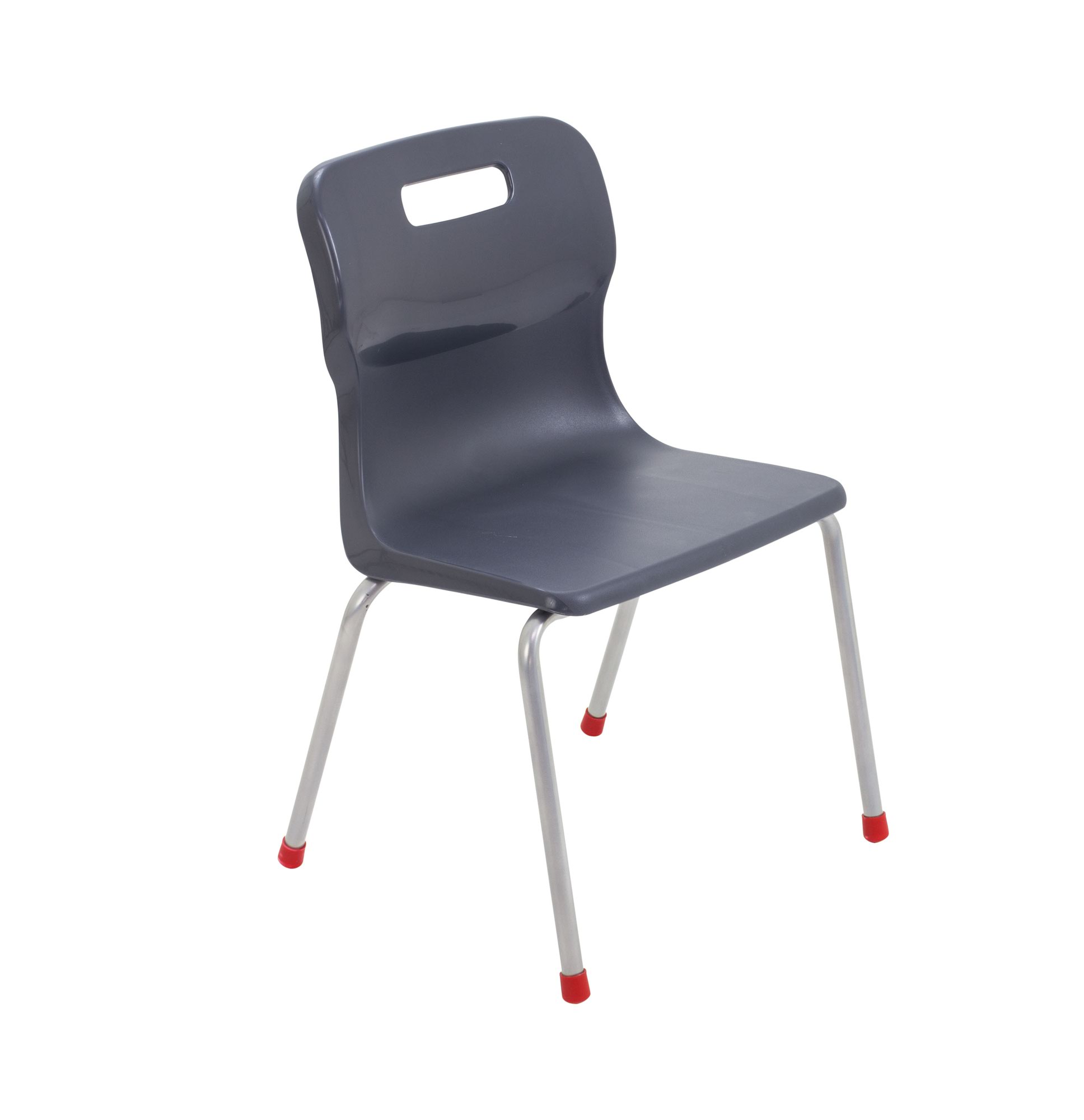 Titan 4 Leg Chair 380mm Charcoal KF72187 Titan 4 Leg Chair 380mm Charcoal KF72187