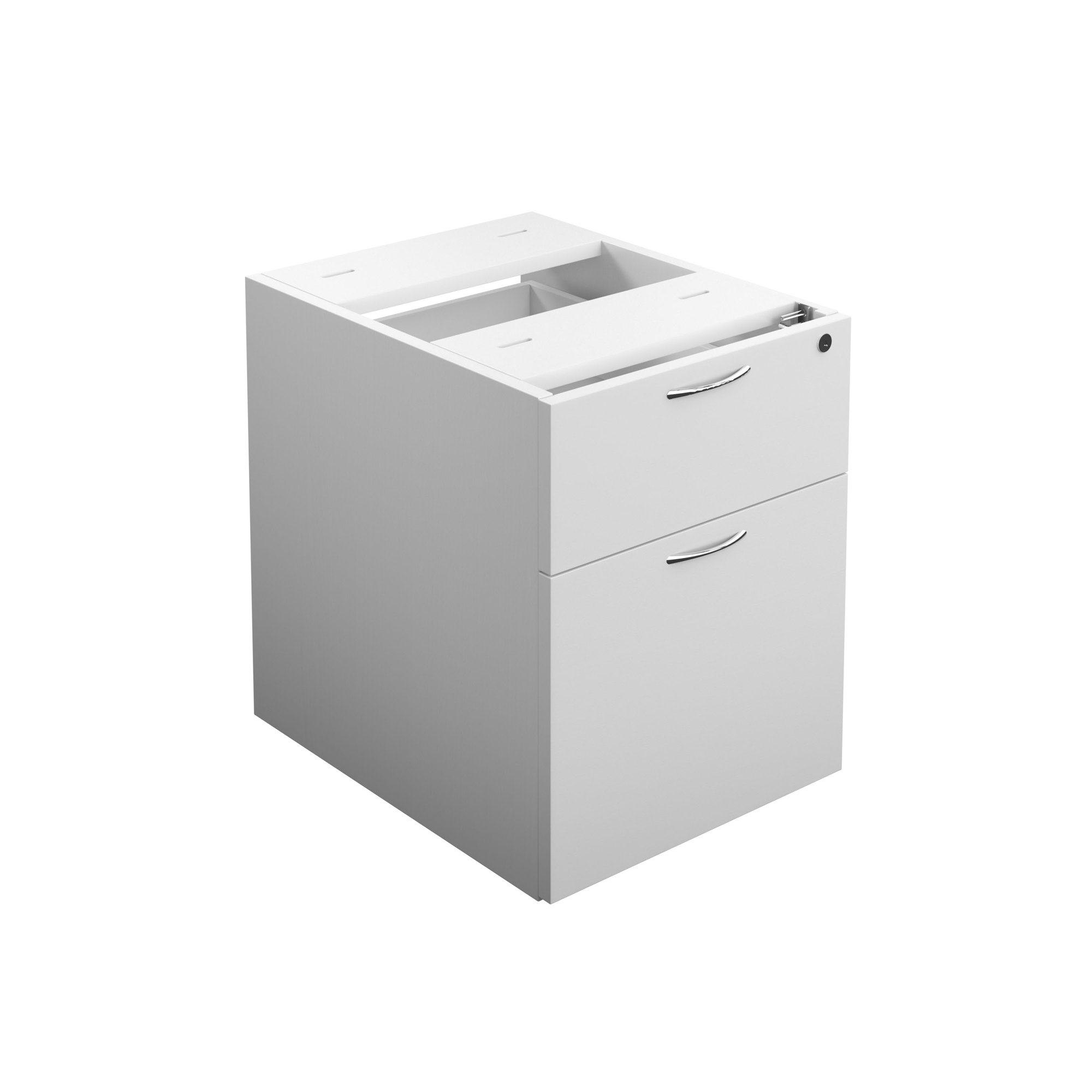 ESSENTIALS FIXED PEDESTAL 2 DRAWERS (FSC