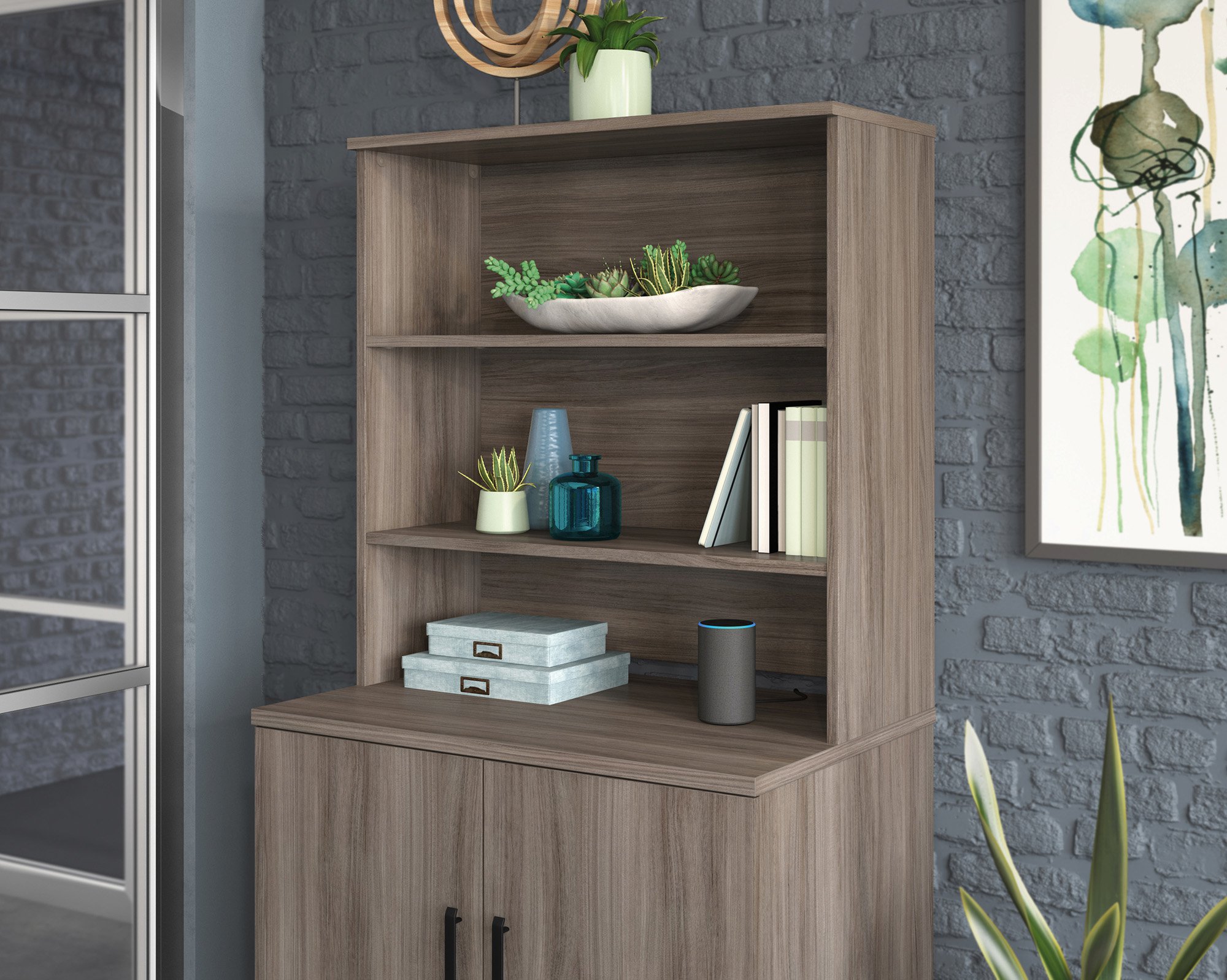 AFFILIATE HUTCH FOR STORAGE UNIT ELM
