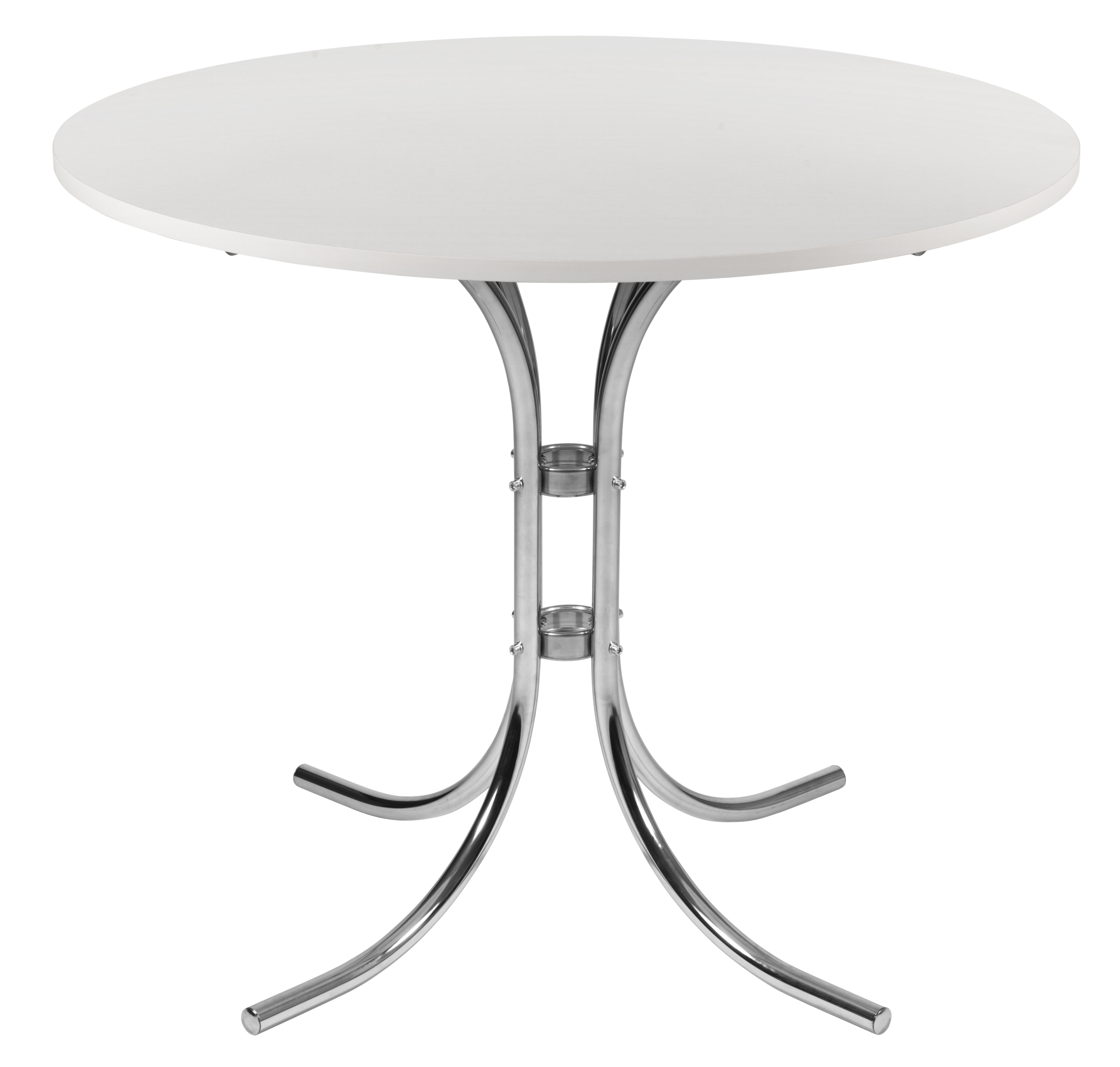 6455 TEKNIK ROUND WHITE BISTRO TABLE
