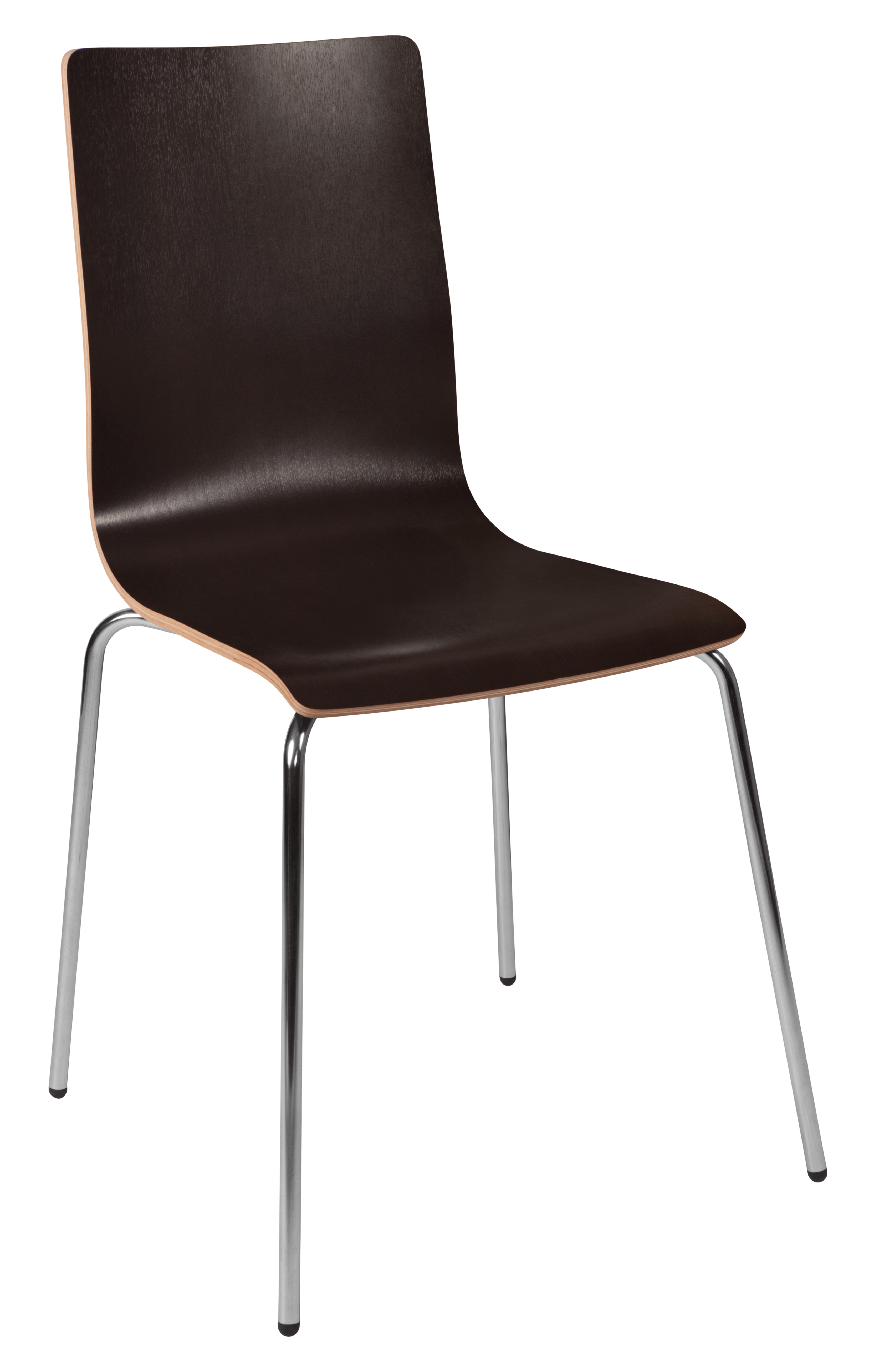 LOFT BISTRO CHAIRS WENGE PK4