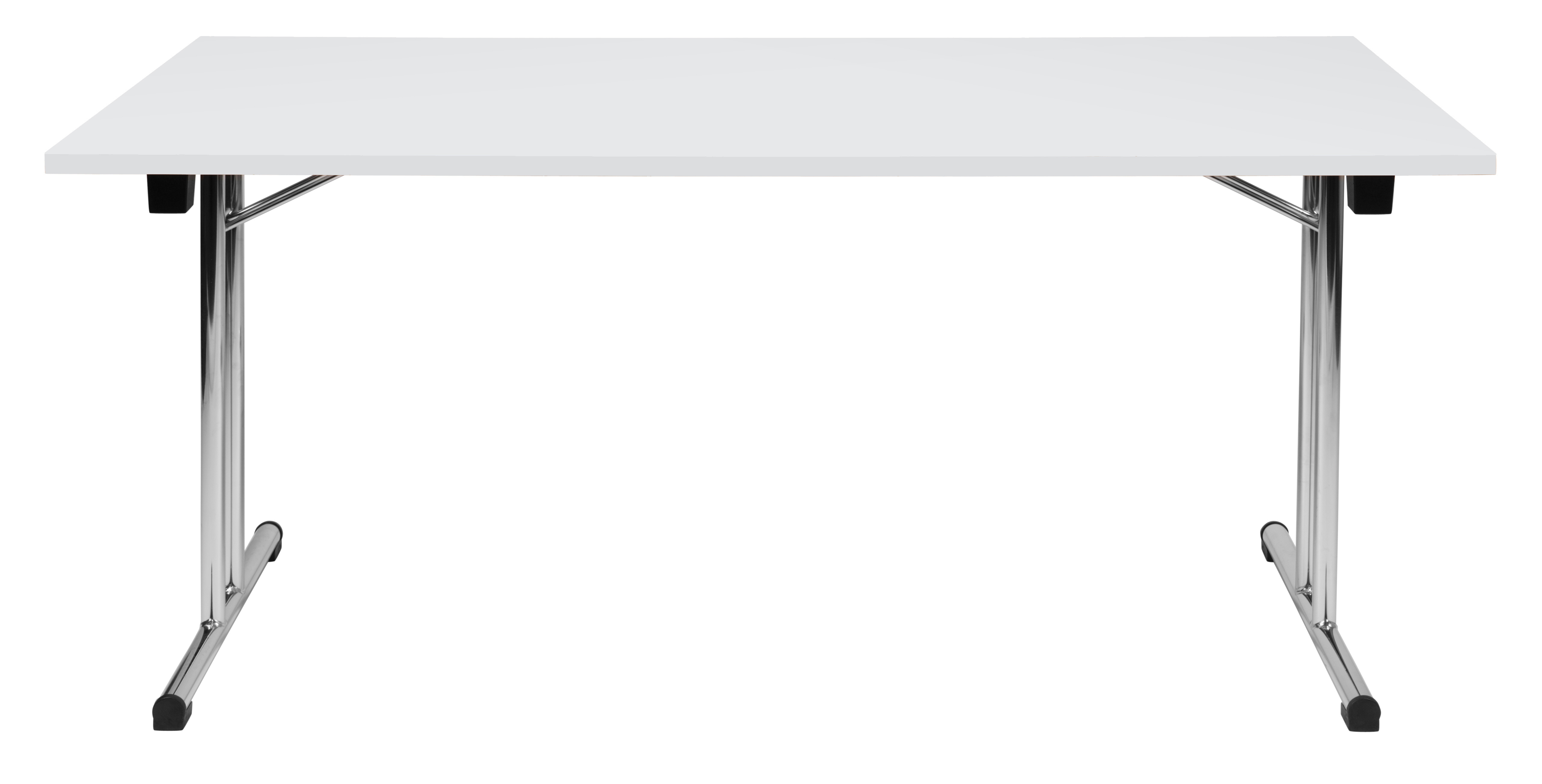 6909WHI WHITE SPACE FOLDING TABLE