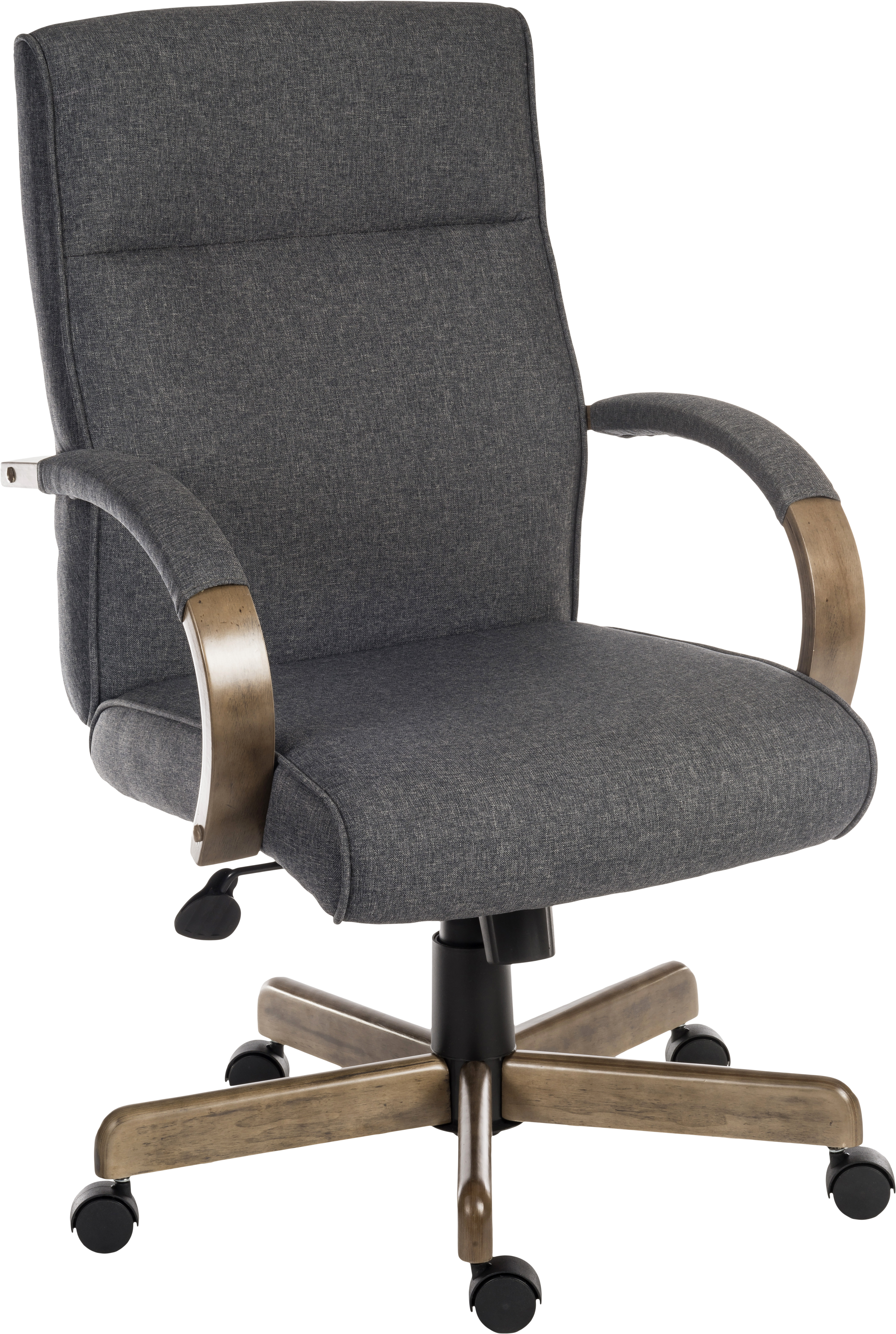 GRAYSON FABRIC EXECUTIVE CHAIR GREY