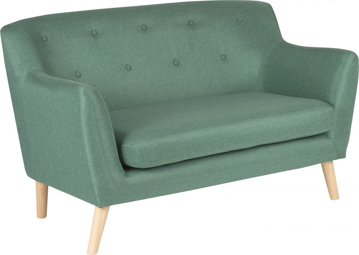 7981 SKANDI 2 SEATER SOFA OCEAN GREEN