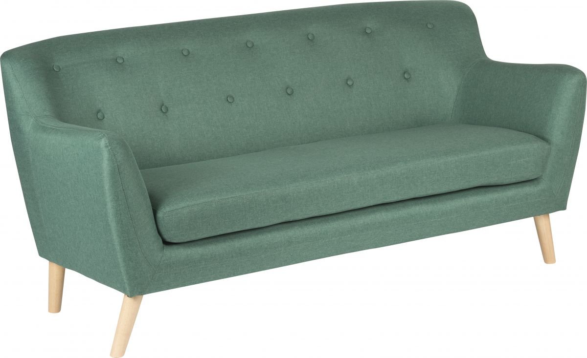 7982 SKANDI 3 SEATER SOFA OCEAN GREEN