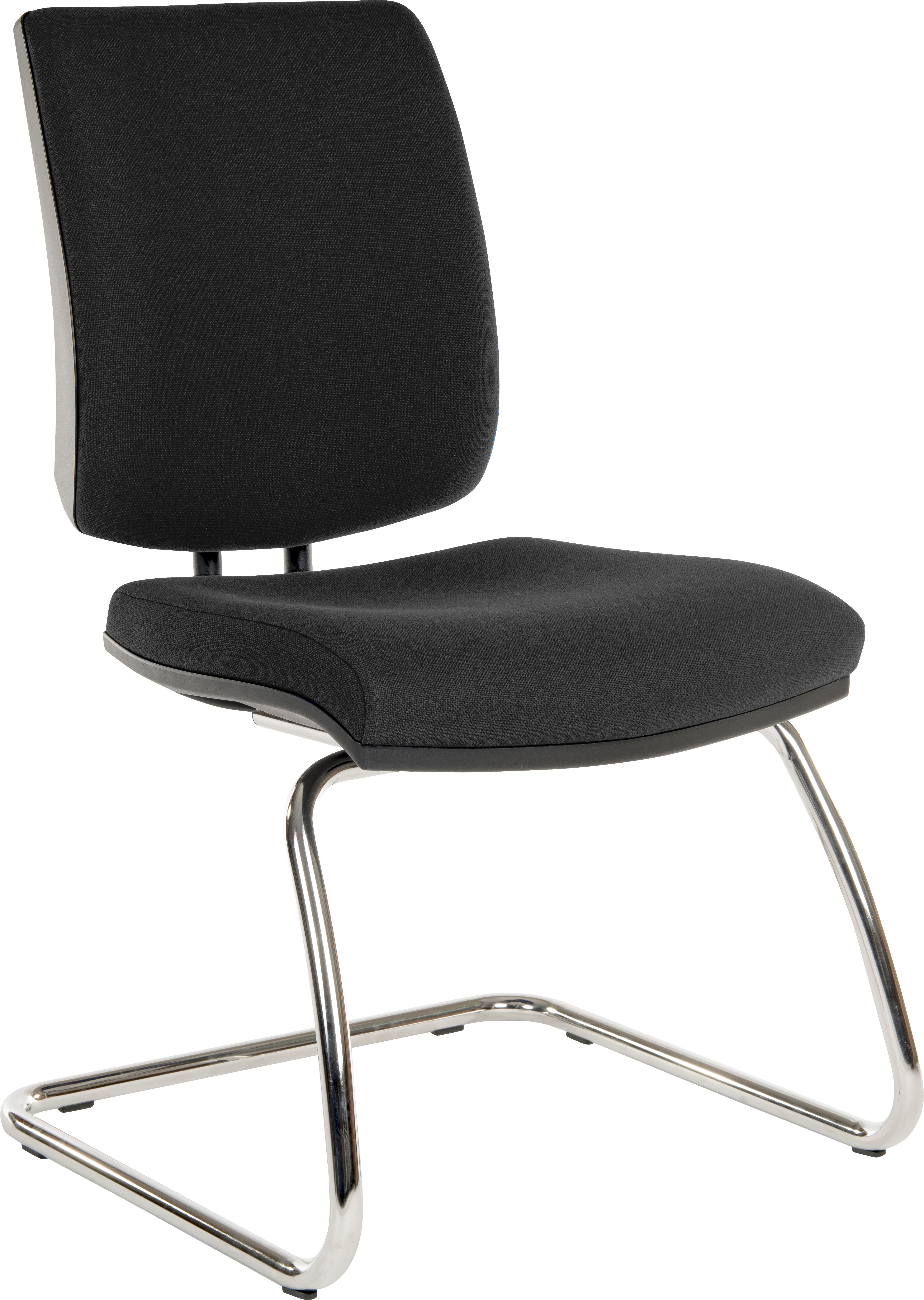 9300BLK ERGO VISITOR DELUXE BLACK CHAIR