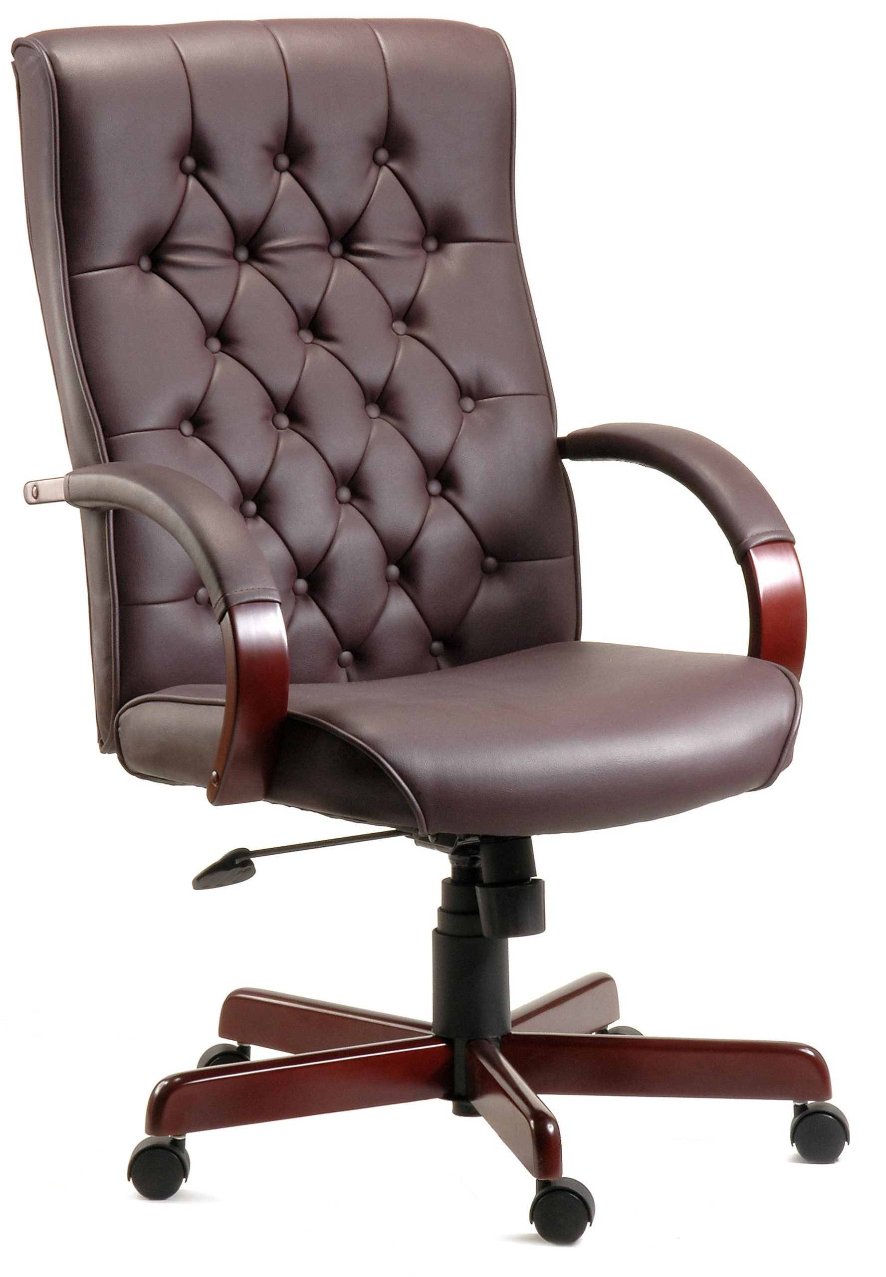 B8501BU WARWICK BURGUNDY CHAIR