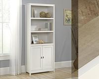 SHAKER STYLE BOOKCASE WITH DOORS WH
