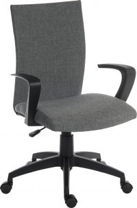 WORK STUDENT FABRIC EXEC CHAIR GREY