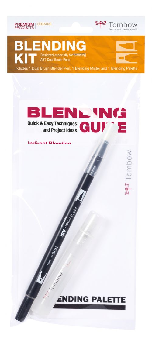 Tombow Blending Kit For Blending Water Based Brush Pens (Pack 4) - BLENDING-KIT