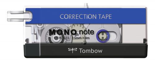 Correction Tape Tombow MONO Note Correction Tape Roller 2.5mmx4m White