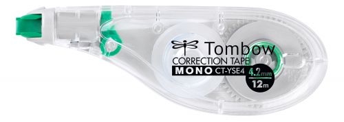 Tombow MONO YSE4 Correction Tape Roller 4.2mmx12m White - CT-YSE4