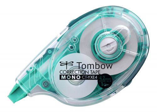 Tombow MONO YXE4 Refillable Correction Tape Roller 4.2mmx16m White - CT-YXE4