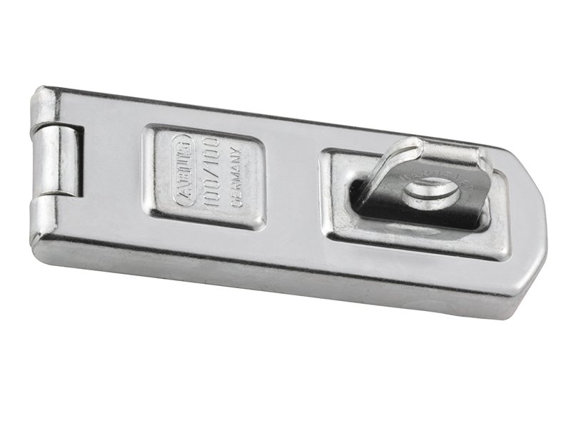 ABU 100/100 HASP & STAPLE CARDED 100MM