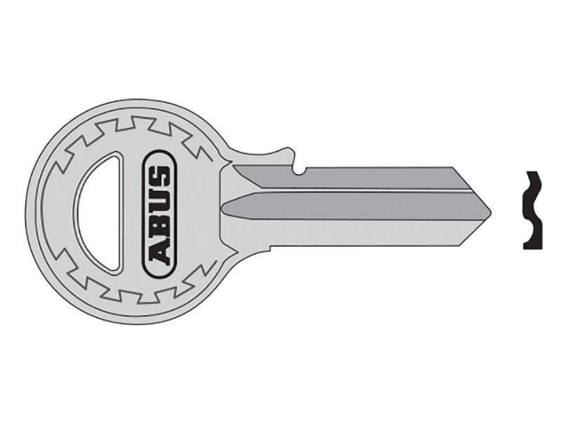 ABU T84/40 40MM LEFT HAND KEY BLANK 0868