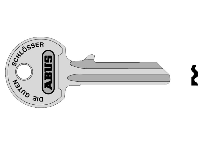 ABU 36/55 55MM RIGHT HAND KEY BLANK