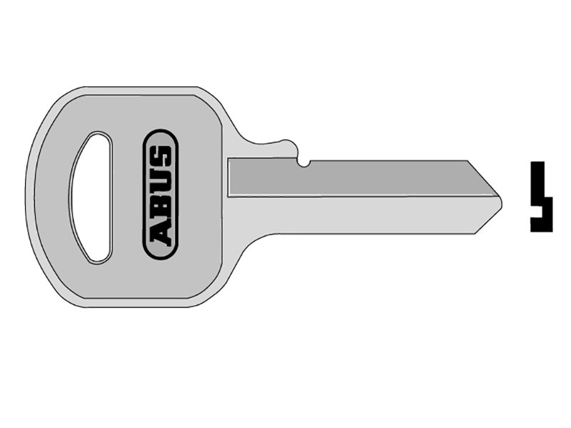 ABU 55/60 60MM KEY BLANK (K/A ONLY)